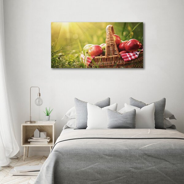 Foto obraz canvas Jablka v koši oc-70920367