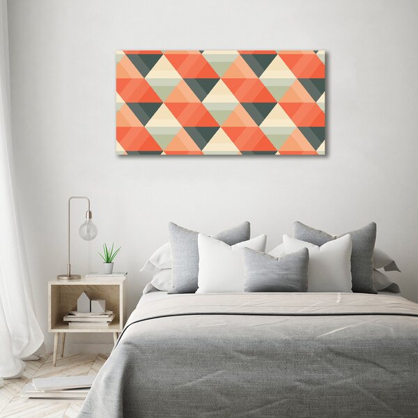 Foto obraz na plátně Geometrické pozadí oc-70984330