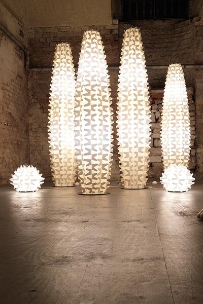 Slamp Stojací lampa CACTUS XL Barva: Zlatá