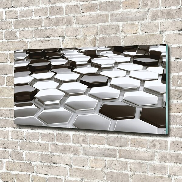 Fotoobraz na skle Abstrakce 3D osh-71084089