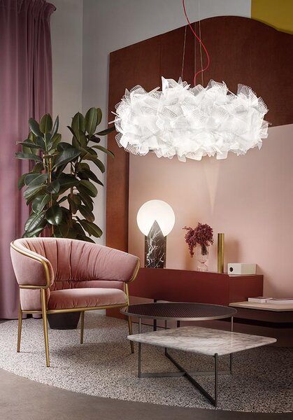 Slamp Závěsné svítidlo CLIZIA LARGE Barva: pixel;červený kabel