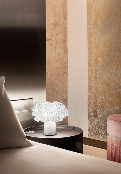 Slamp Stolní lampa CLIZIA - MAMA NON MAMA Barva: Bílá, Barva podstavce: bílá