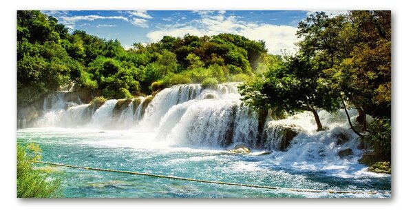 Fotoobraz na skle Vodopád Krka osh-71335224