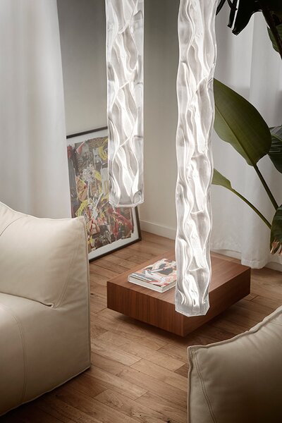 Slamp Závěsné LED svítidlo HUGO VERTICAL, UGR