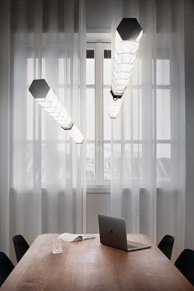 Slamp Závěsné LED svítidlo HUGO, UGR