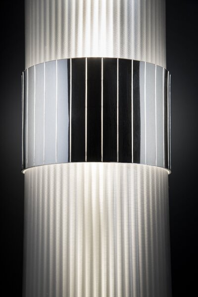 Slamp Stojací lampa LA LOLLO PRISMA stříbrná/zlatá Barva: Stříbrná