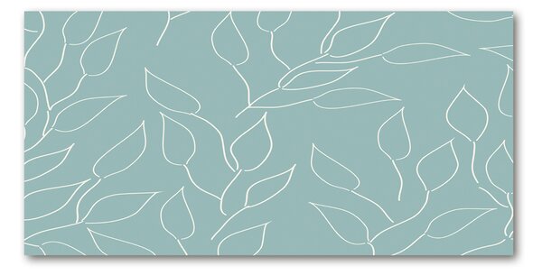 Foto obraz skleněný horizontální Listí vzor osh-71543751