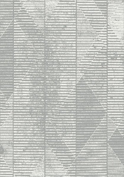 Agnella Kusový koberec Lida Banasz Popel Moderní šedý Rozměr: 133x195 cm