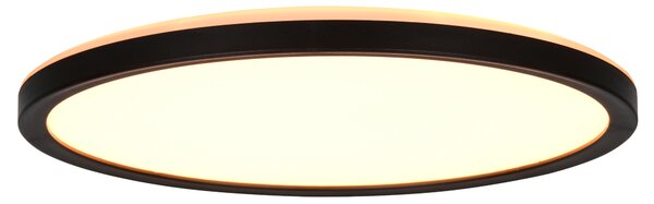 Stropní svítidlo EMRA 2 černá, průměr 29 cm