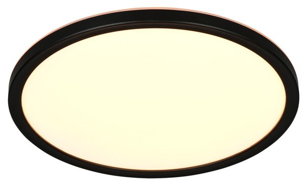 Stropní svítidlo EMRA 2 černá, průměr 29 cm