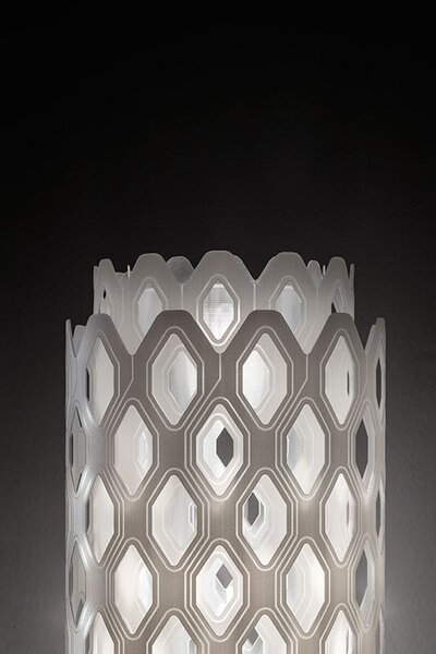 Slamp Stojací LED lampa CHARLOTTE - WHITE