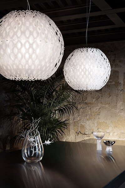 Slamp Závěsné svítidlo CHARLOTTE GLOBE - WHITE