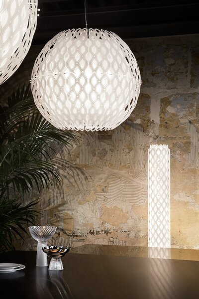 Slamp Závěsné svítidlo CHARLOTTE GLOBE - WHITE