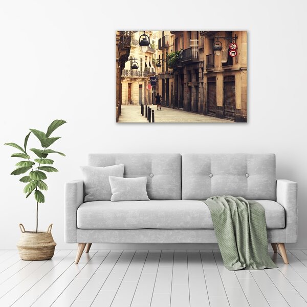 Foto obraz na plátně Ulice Barcelony oc-72532408