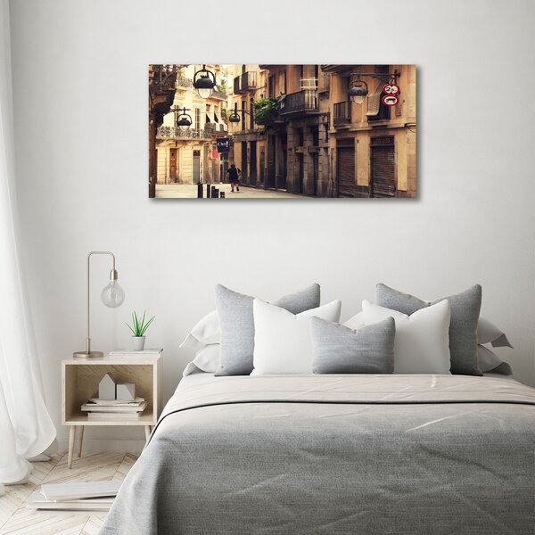 Foto obraz na plátně Ulice Barcelony oc-72532408