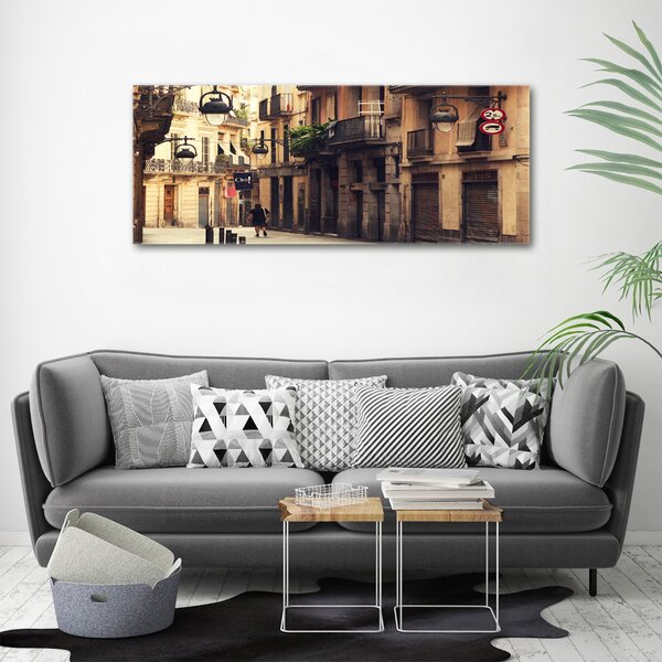 Foto obraz na plátně Ulice Barcelony oc-72532408