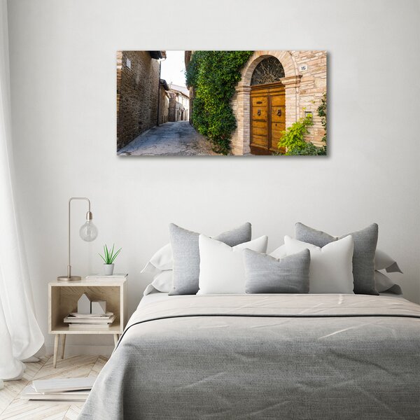 Foto-obraz fotografie na skle Okouzlující ulička osh-72603695