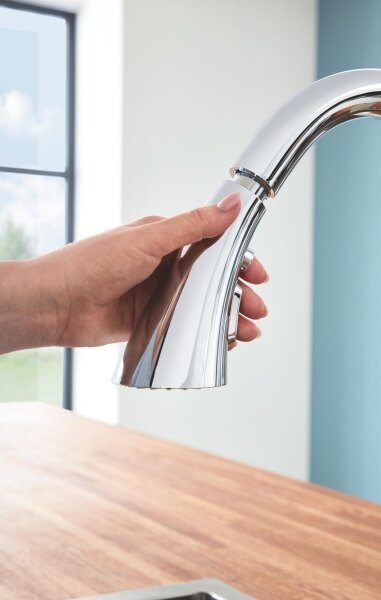 GROHE 32294002 - Dřezová baterie ZEDRA 401 mm lesklý chrom