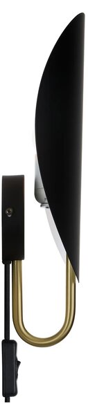 Nordlux Nástěnné svítidlo SPARGO, 39cm Barva: Černá