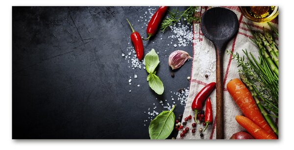 Foto obraz sklo tvrzené Ingredience osh-73254756