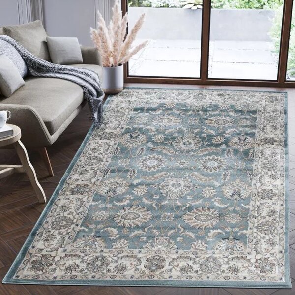 Makro Abra Kusový koberec klasický DUBAI T598A modrý Rozměr: 120x170 cm
