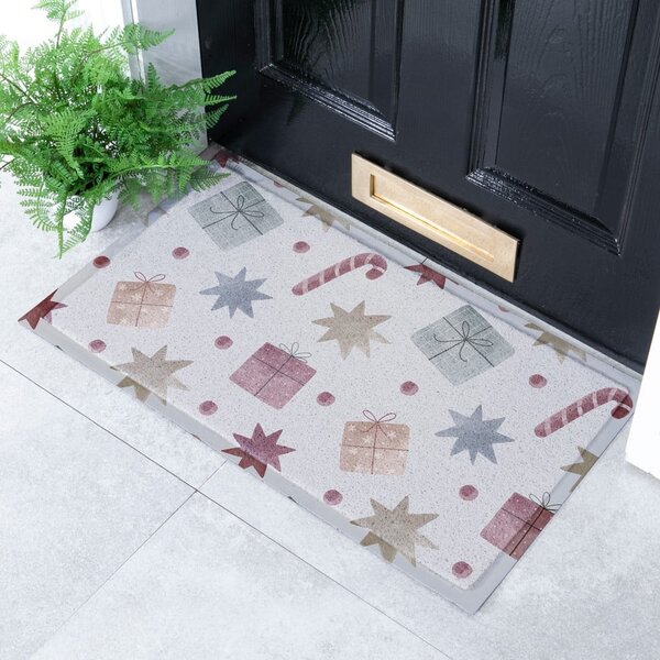 Rohožka s vánočním motivem 40x70 cm Presents – Artsy Doormats