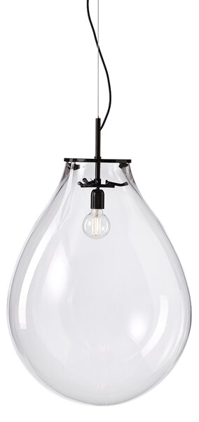 Bomma Luxusní závěsné svítidlo Tim large, ø 65 cm Barva: Čiré sklo, Povrch Montury: Měděná