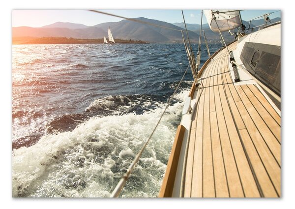 Foto-obraz fotografie na skle Plachetnice na moři osh-73816374