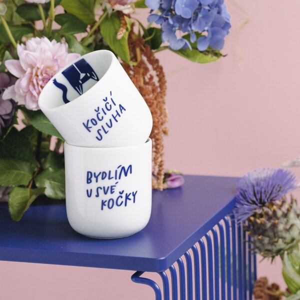 Porcelánový hrnek Kočičí sluha 270 ml