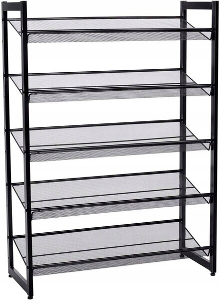 Botník Songmics 74 x 104 x 30,7 cm černá
