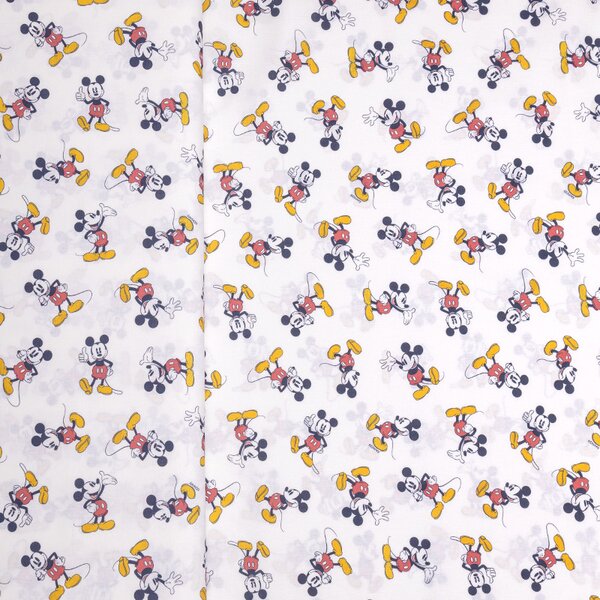 Bavlněná látka metráž - Mickey Mouse (starší vizuál)