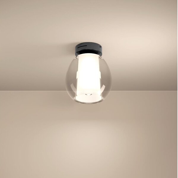 Eglo 390456 - LED Stm. str. svítidlo MENORCA LED/5,5W/230V + LED/1,6W chrom + DO