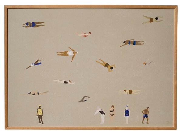 Fine Little Day Plakát Swimmers Sand Rozměr: 50x40 cm