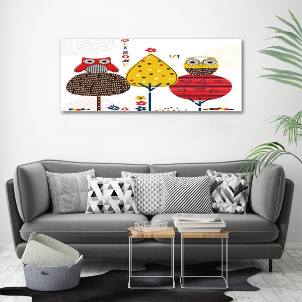 Foto obraz canvas Sovy na stromě oc-74529637