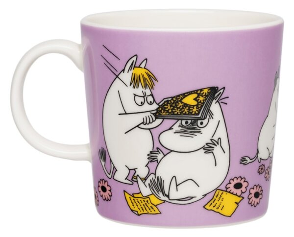 Arabia Hrnek Moomin Sweetheart 0,3l, fialový