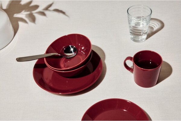 Iittala Talíř Teema 17cm, červený cherry