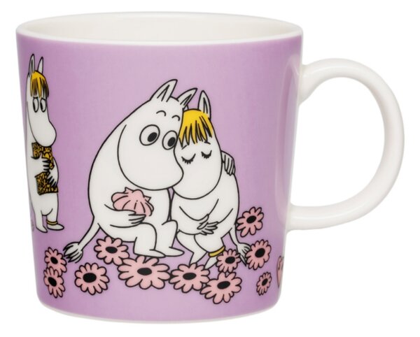 Arabia Hrnek Moomin Sweetheart 0,3l, fialový
