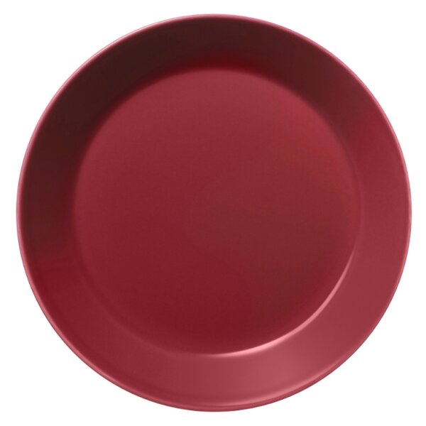 Iittala Talíř Teema 17cm, červený cherry