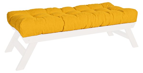 MarLiving Lavice BREEZIO 02 140 cm z masivu/žlutá