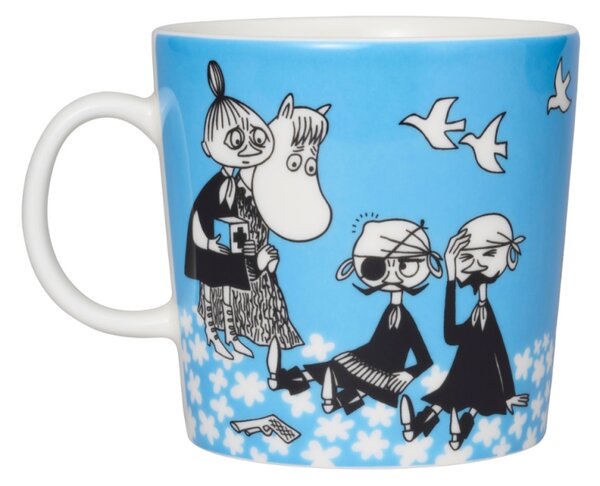 Arabia Hrnek Moomin Peace 0,4l, modrý