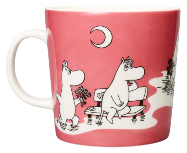Arabia Hrnek Moomin 0,4l, růžový