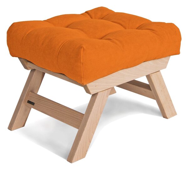 MarLiving Taburet BREEZIO 02 55 cm z masivu/oranžový