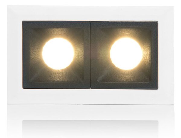 Led2 Zápustné lineární LED svítidlo LINEAR 2 Stmívání, řízení: ON/OFF (bez stmívání)