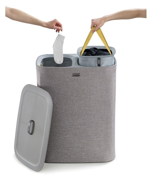 Koš na prádlo 45 l + 45 l Tota - Joseph Joseph