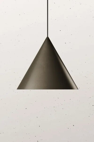 Il Fanale Minimalistické závěsné svítidlo CONE ø 210 mm Barva: Antické železo