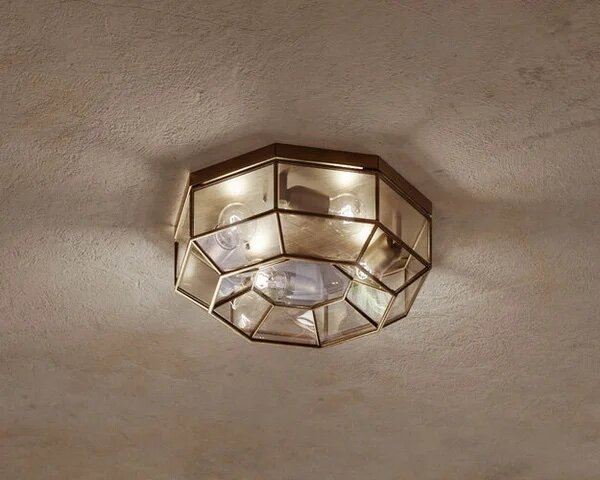 Il Fanale Retro stropní svítidlo RILEGATO ø 420 mm