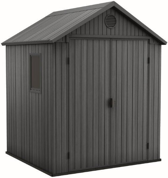 Zahradní domek Keter Darwin 6x6 - 221 x 183 x 190 cm - edý