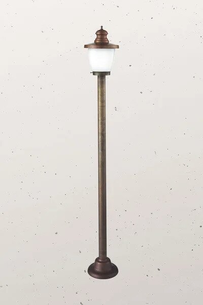 Il Fanale Venkovní retro stojací lampa VENEZIA 1500 mm Varianty: bublinkové sklo