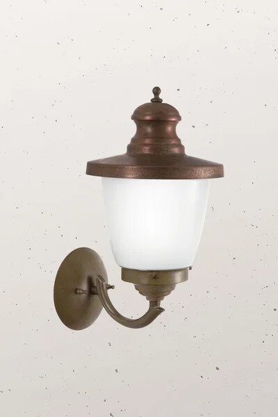 Il Fanale Venkovní retro nástěnné svítidlo VENEZIA ø 220 mm, IP44 Varianty: bublinkové sklo