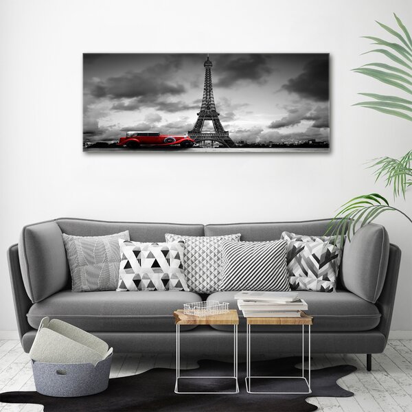 Moderní obraz canvas na rámu Eiffelova věž Paříž oc-76327230
